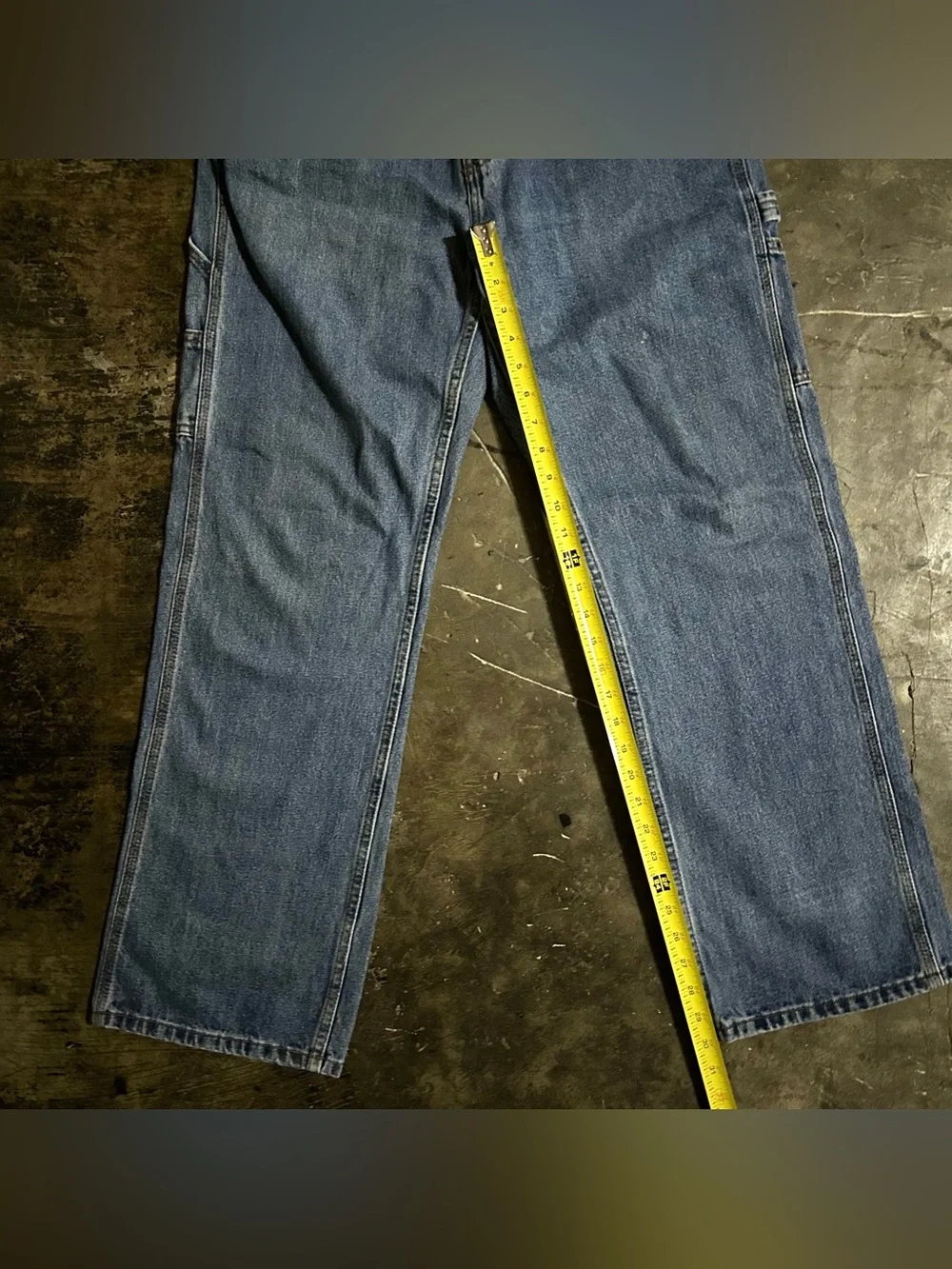 SIZE 30 Y2K 2000s Faded Glory Baggy Carpenter Jeans